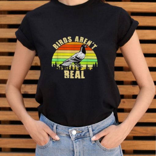 Original Birds Aren’t Real Vintage Sunset Shirt