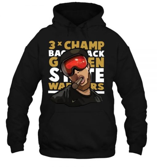 3 Time Champ Back 2 Back Champions Golden State Warriors Stephen Curry Back Again T Shirt
