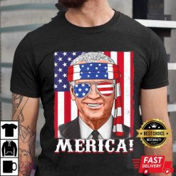 4th Of July Joe Biden Merica USA Flag T-Shirt, Sweatshirt