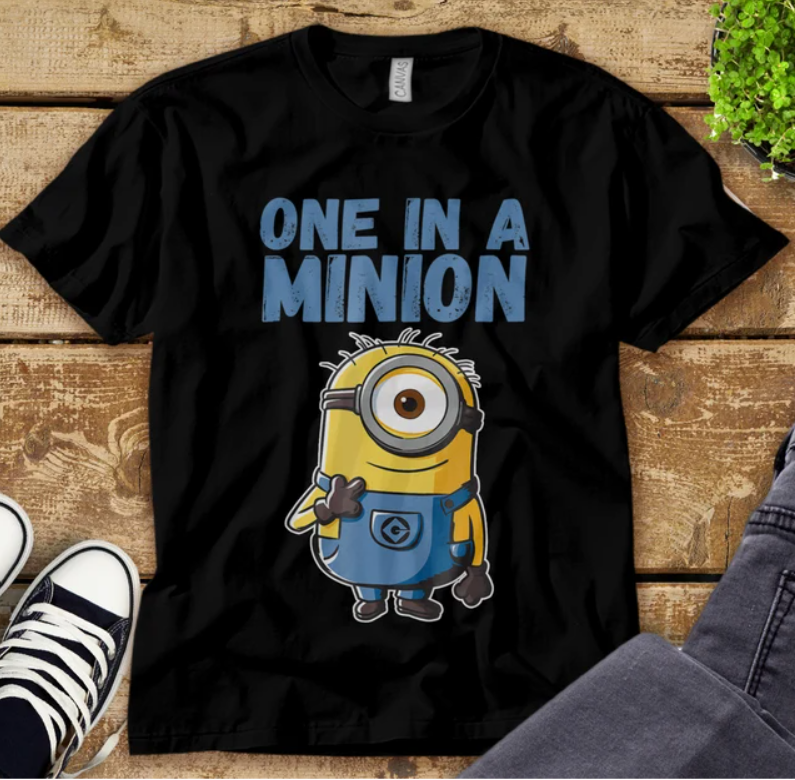 Despicable Me Minions One In A Minion Graphic The Rise Of Gru Unisex T Shirt