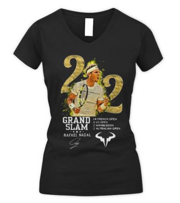 Funny Rafael Nadal 22 Grand Slam T Shirt 2