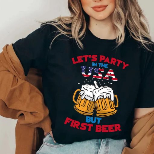Party in the USA Patriotic Independence Day Unisex T Shirt