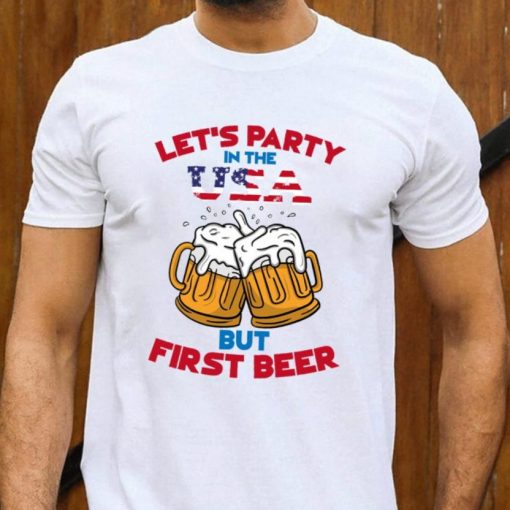 Party in the USA Patriotic Independence Day Unisex T Shirt