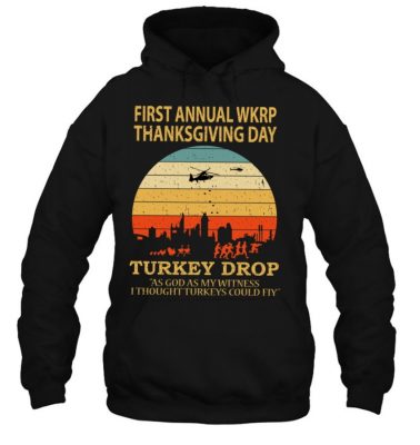Thanksgiving Wkrp Turkey Drop T Shirt