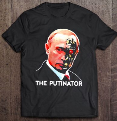 The Putinator Puck Putin 2022 Gift T Shirt 2