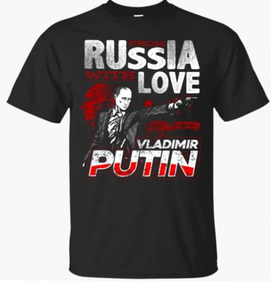 Vladimir Putin from Russia T Shirt 2