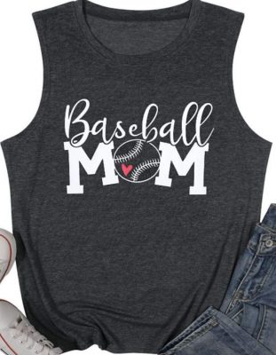 baseball mom 4th of july tank top 1