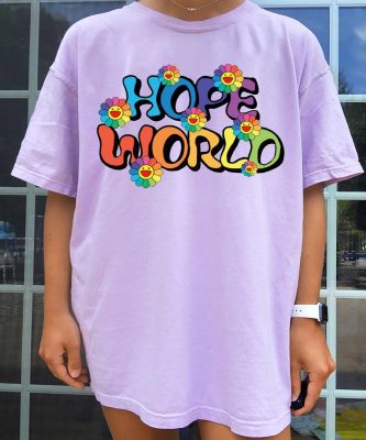 jhope lollapalooza hobi hope world shirt for fan 2