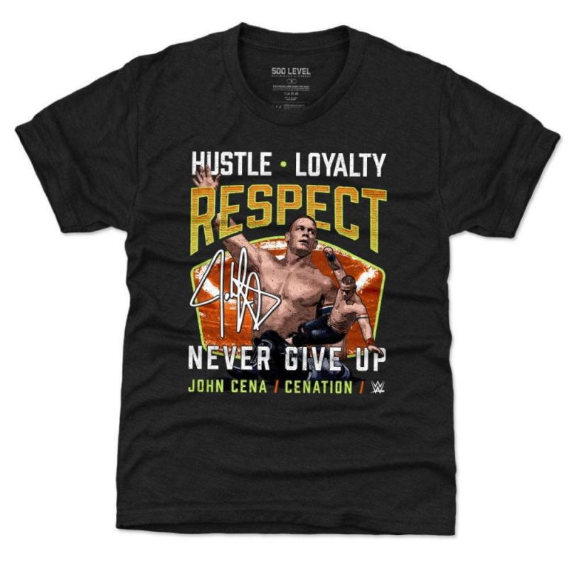 John Cena Wweshop Merch 20 Years Never Give Up Shirt