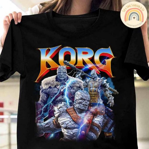 Maver Korg Portrait Thor Love And Thunder T Shirt