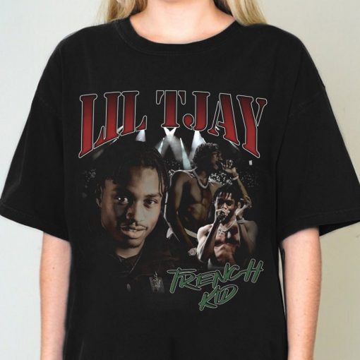 Lil Tjay 90s Vintage x Bootleg Style Rap Unisex T Shirt