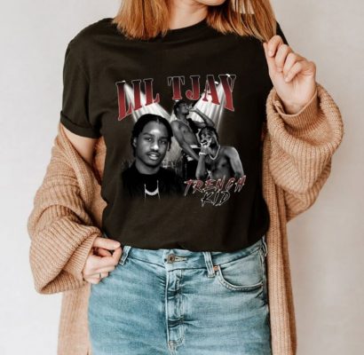 lil tjay 90s vintage x bootleg t shirt 2