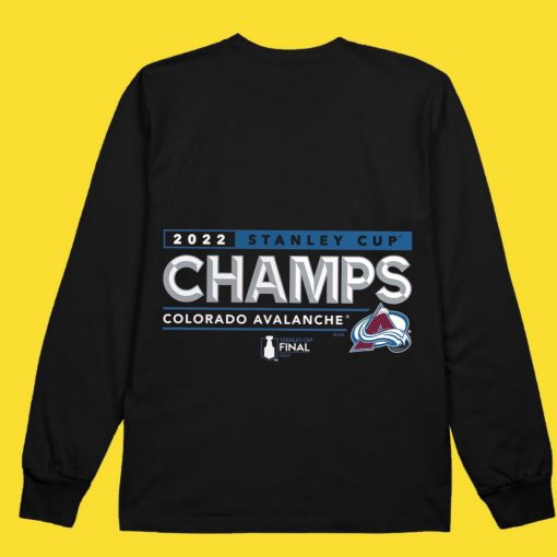 NHL 2022 Stanley Cup Champions Colorado Avalanche T-Shirt