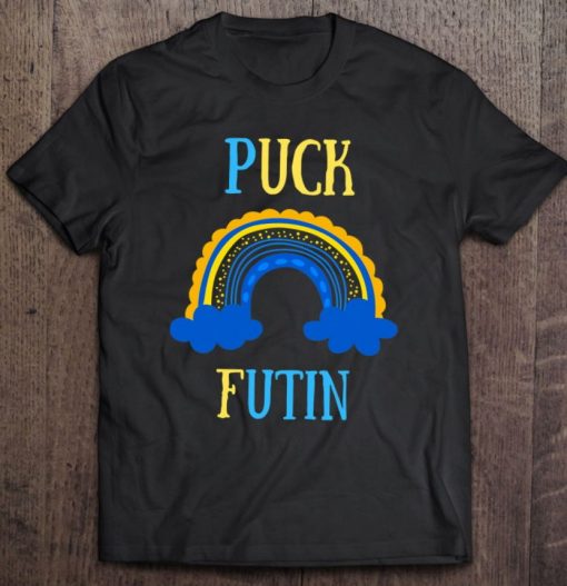 Puck Futin Meme Funny Design Ukraine Russia T Shirt