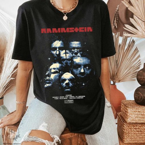 Rammstein Sehnsucht Movie Member T Shirt