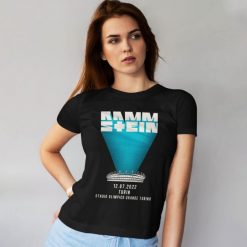 Rammstein Turin Stadio Olympico Grande Torino 2022 Tour T Shirt