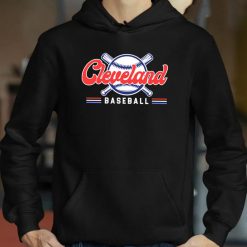 red and blue cleveland indians baseball t shirt 2