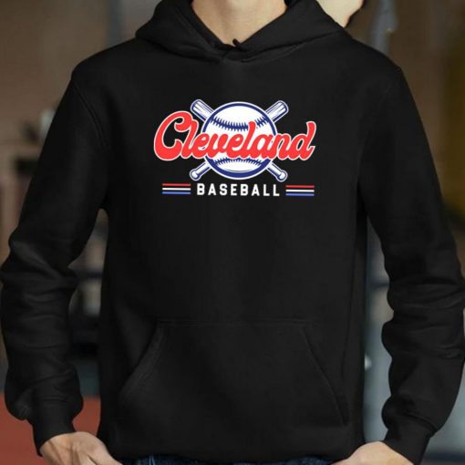Red And Blue Cleveland Indians T-Shirt