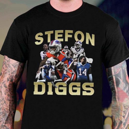 Stefon Diggs Shirt Stefon Diggs Bootleg Rap T-Shirt