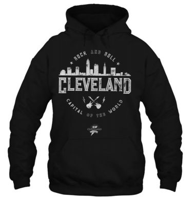 Cleveland Shirt With Rock And Roll Guitars T Shirt