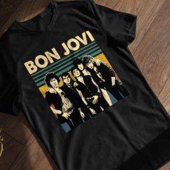 Bon Jovi Retro Vintage T Shirt, Bon Jovi Vintage Shirt Idea