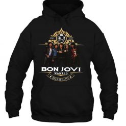 Bon Jovis Wanted Dead Or Alive T Shirt