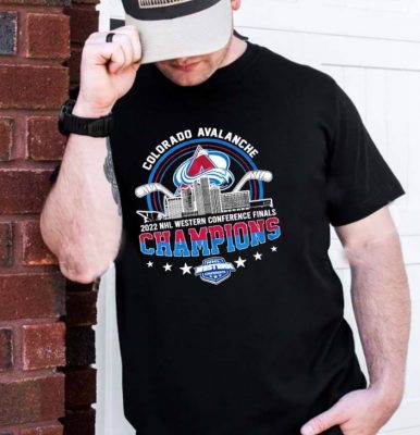 NHL 2022 Conference Champions Colorado Avalanche T Shirt
