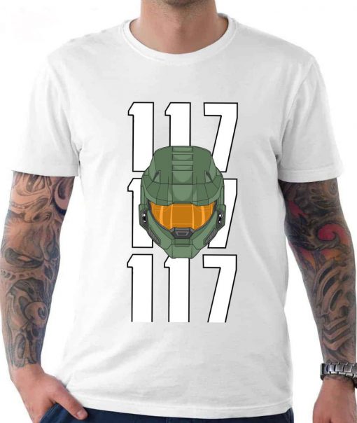 Infinite Chief 117 Halo Infinite Unisex T-Shirt
