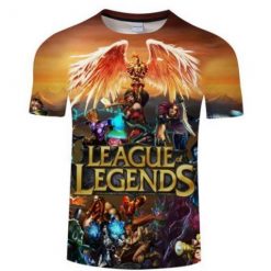 League of Legends LoL 3D T-shirt