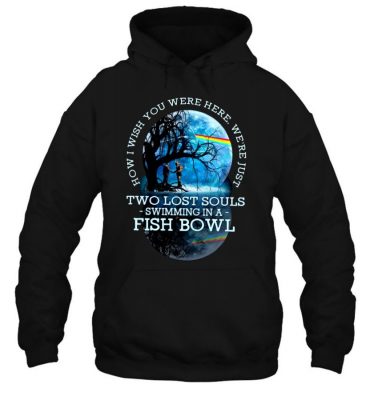 How I Wish You Were Here We’re Just Two Lost Souls Swimming In A Fish Bowl Pink Floyd T Shirt
