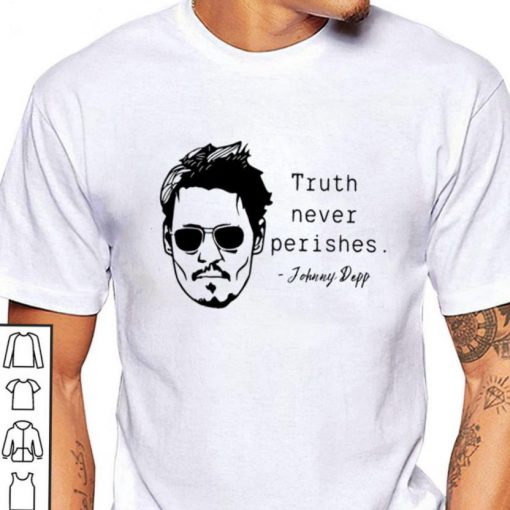 Truth Never Perishes Shirt Mega Pint to Johnny Shirt Justice for Johnny Depp