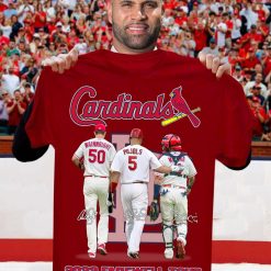 The Last Dance Cardinals Molina Wainwright And Pujols Unisex Shirt -  Teeholly