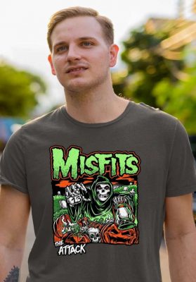 Misfits Samhain Skateboard Ad T-Shirt