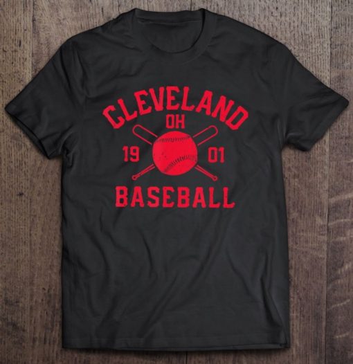 Cleveland Baseball Vintage Ohio Cle Retro T Shirt