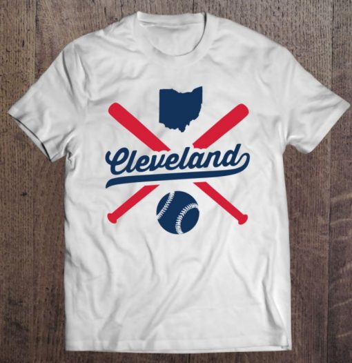 Cleveland Baseball Vintage Ohio Pride Love City T Shirt