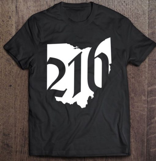 The 216 Represent Cleveland Ohio T Shirt