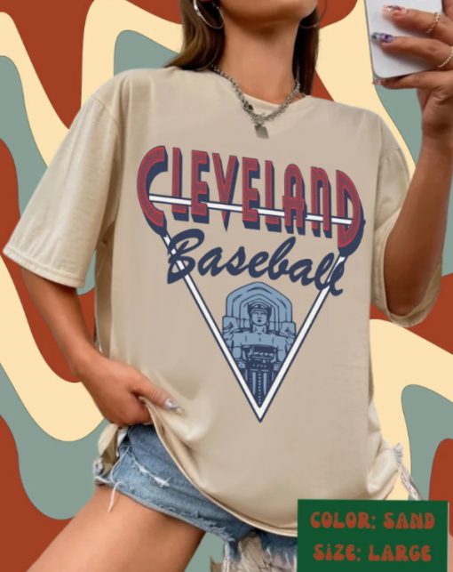 Vintage Cleveland Guardians Tee – CLE Indians Short Sleeve T-Shirt