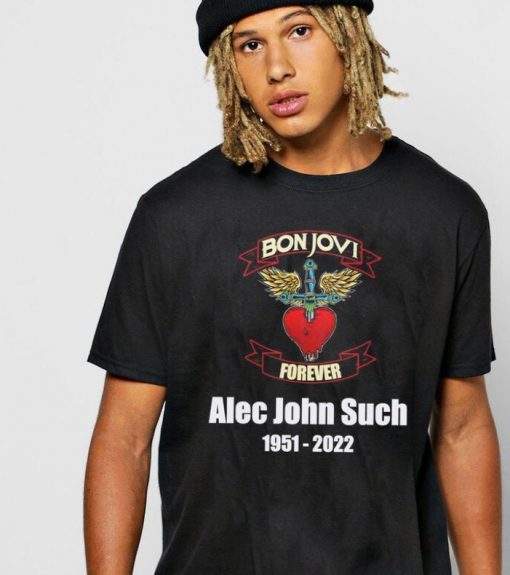 RIP Alec John Such T-shirt, Rest In Peace Alec John Such 1951 2022 Thank You For The Memories Shirt