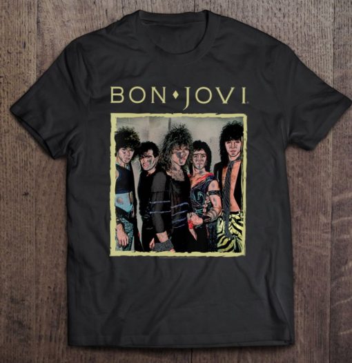 Bon Jovi Framed T Shirt