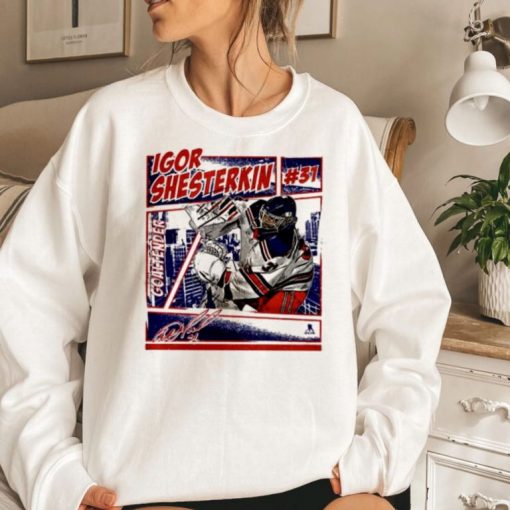 NY Rangers Igor Shesterkin Hockey Finals T Shirt