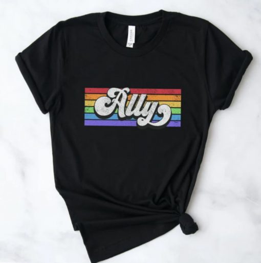 LGBTQ Ally Shirt, Activist Gift, Social Justice T-Shirt, Gay Rights Tee, Equality T-Shirt