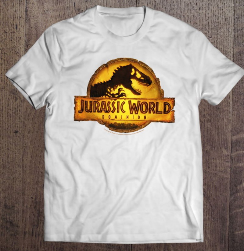 Jurassic World Dominion T-Rex Logo T Shirt