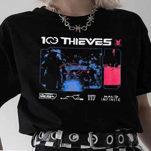 Halo Infinite 100 Thieves Merch Unisex T-Shirt