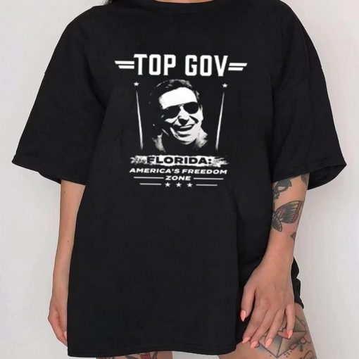 Top Gov tShirt Top Gov Ron DeSantis Unisex T Shirt