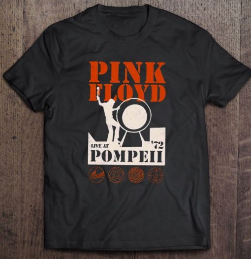Live At Pompeii 1972 Pink Floyd T Shirt