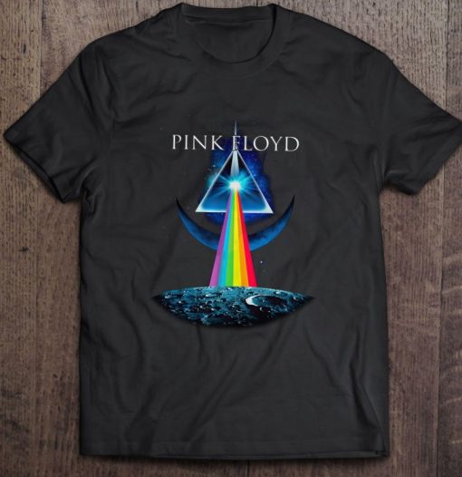 Pink Floyd Rock Band Moon Space T Shirt