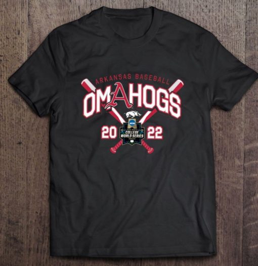 2022 College World Series Arkansas Razorbacks Omahogs Hoodie