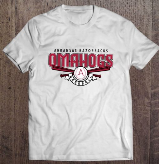 Omahogs Arkansas Razorbacks Baseball Team Fans T Shirt