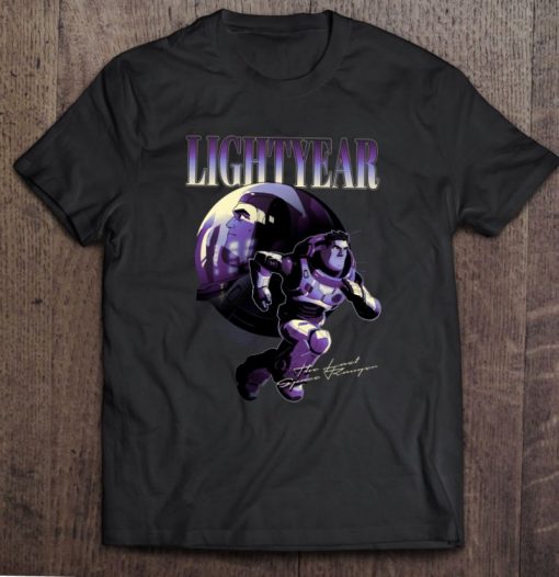 Disney Pixar Lightyear Buzz Lightyear Quote Poster T Shirt