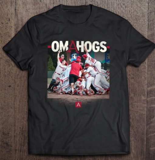 Arkansas Razorbacks Team College World Series Omahogs T Shirt